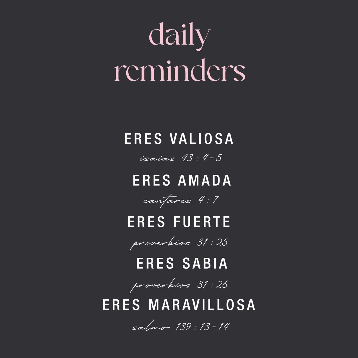 Polera - daily reminders